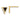14K Gold Black Epoxy Triangle Stud Earrings - Image 1