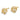 14K Gold Polished Love Knot Earrings with CZ Accents - Image 2