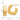 14K Gold Polished Square J-Hoop Earrings for a Bold Look - Image 4