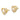 14K Gold Opal Heart Stud Earrings with CZ Accents - Image 2