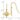 14K Star Dangle French Hook Earrings - Image 4