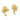 14K Rose Gold Polished Post Earrings for Effortless Everyday Style - Image 2