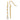 14k Gold Pear-Shaped CZ Dangle Earrings for Effortless Elegance - Image 1