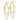 14k Gold V-Design Dangle Chain Earrings for a Trendy Look - Image 2