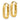 14k Gold Polished Oval Tube Hoop Earrings - Trendy Statement Style - Image 1