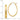 14k Gold Satin and Diamond-Cut Oval Hoop Earrings - Image 3