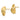 14k Gold Polished Fancy Post Earrings for Effortless Style - Image 1