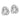 14K White Gold Love Knot Earring Jackets - Chic and Versatile - Image 2