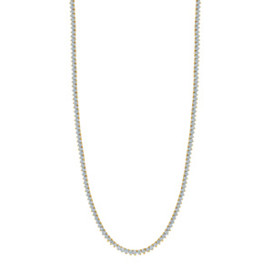 10K 2.11-2.20CT D-NECKLESS MENS RDS P1 22" M325