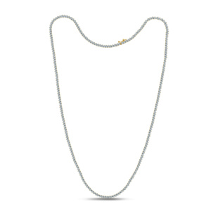 10K 2.36-2.46CT D-NECKLESS MENS RDS 24" P1 M325