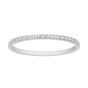 14K 0.06-0.08CT D-RING BAND MACHINE LDS RDS
