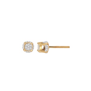 10K 0.11-0.12CT D-EARRING RDS MP